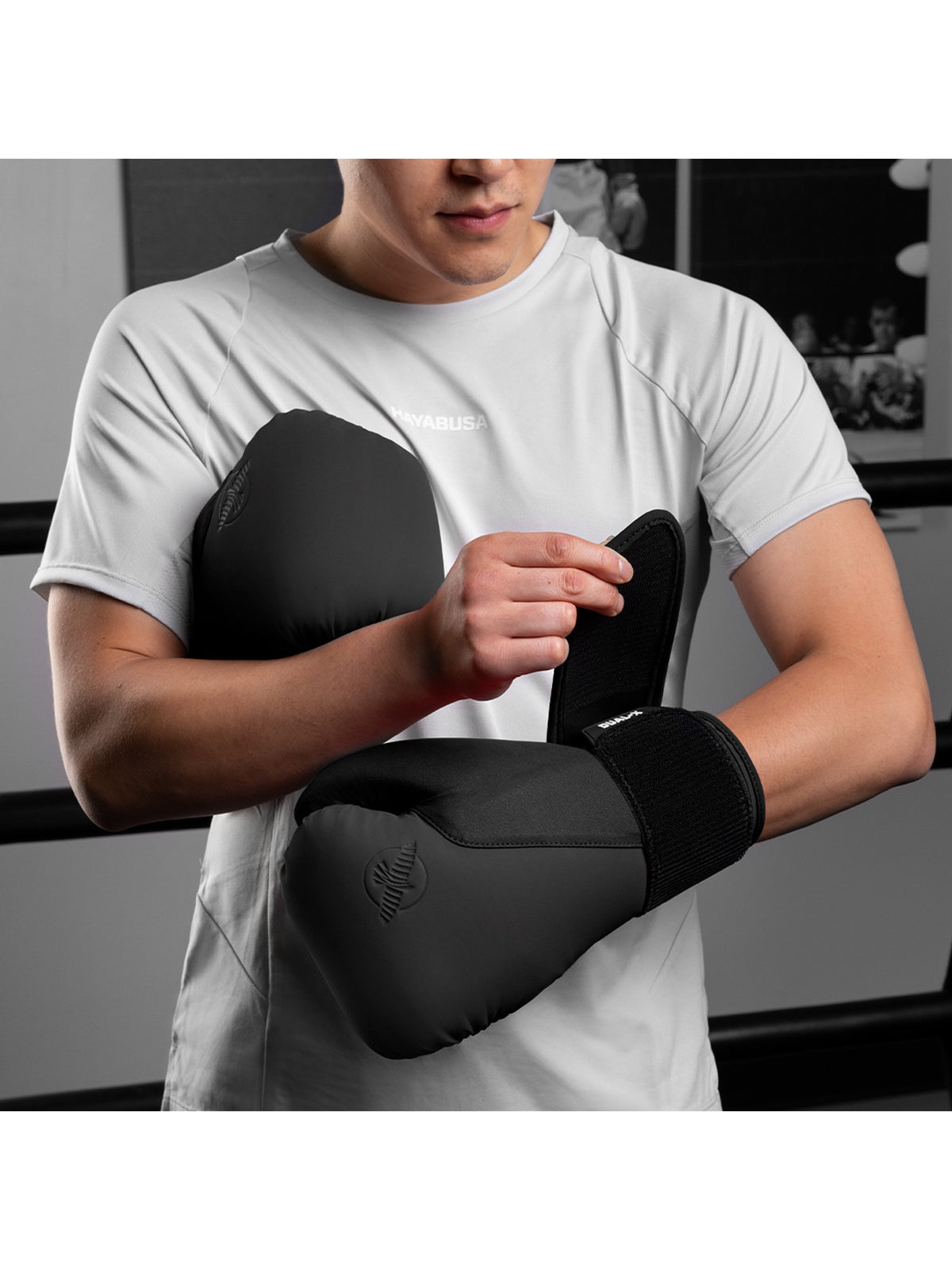 Hayabusa T360 Boxing Gloves, black, image 3