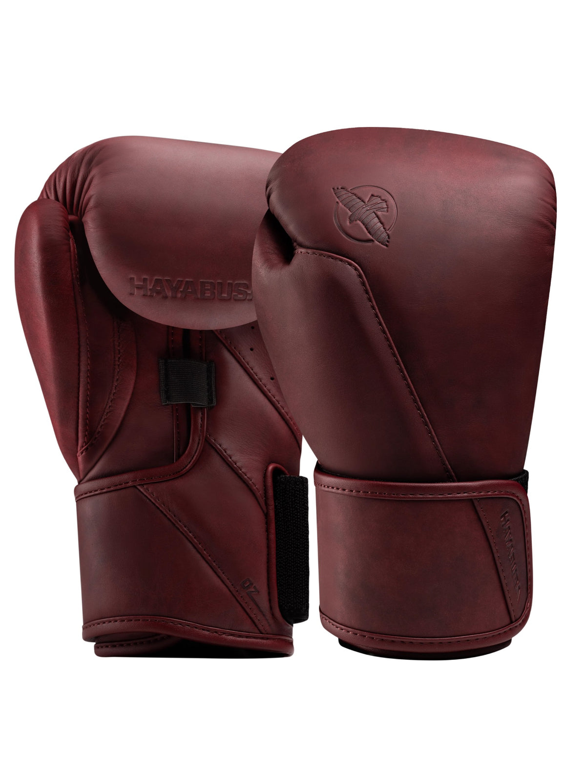 Hayabusa T360 Leather Boxing Gloves - Cabernet