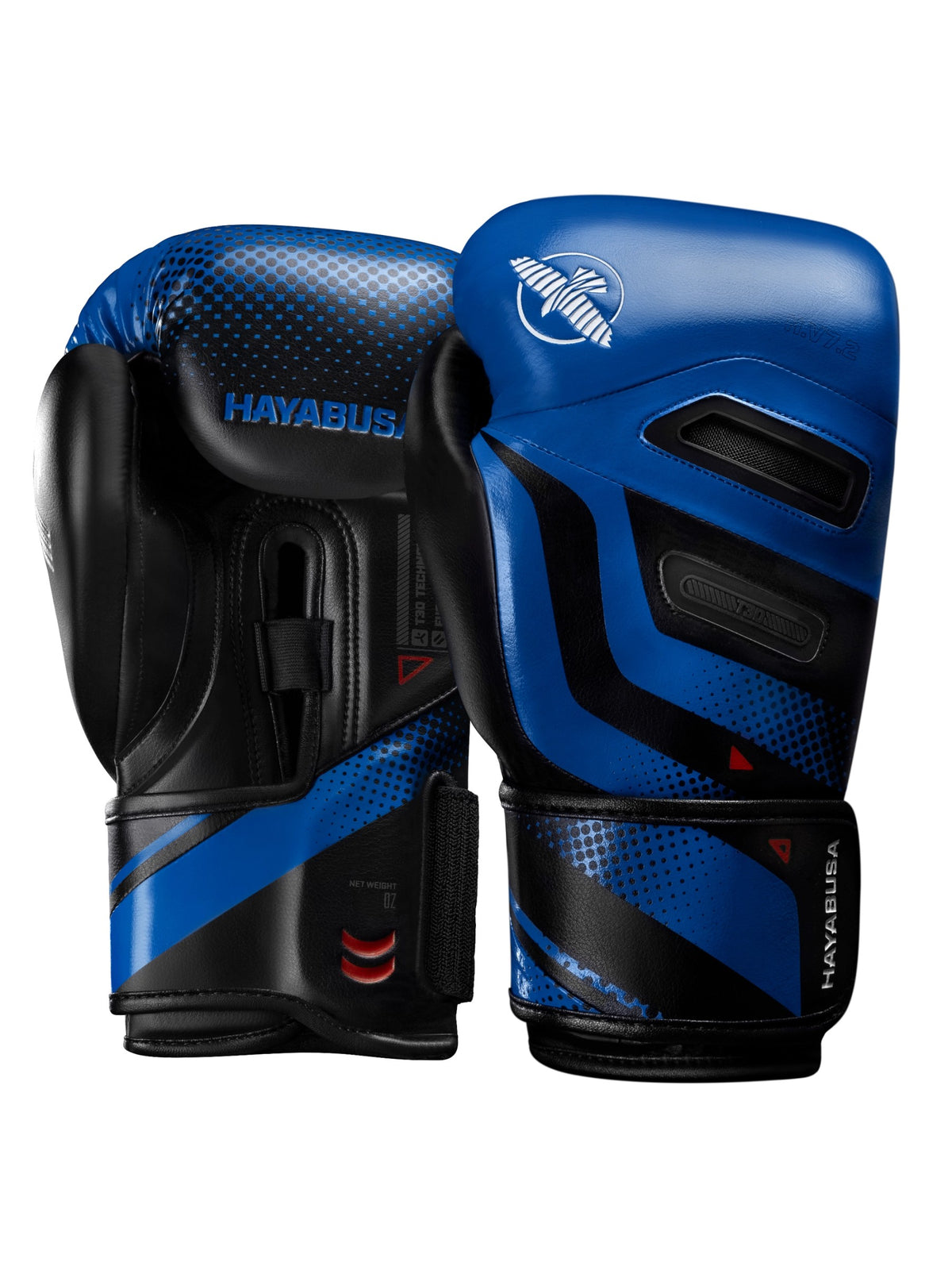 Hayabusa T3D Boxing Gloves, cobalt blue, main image