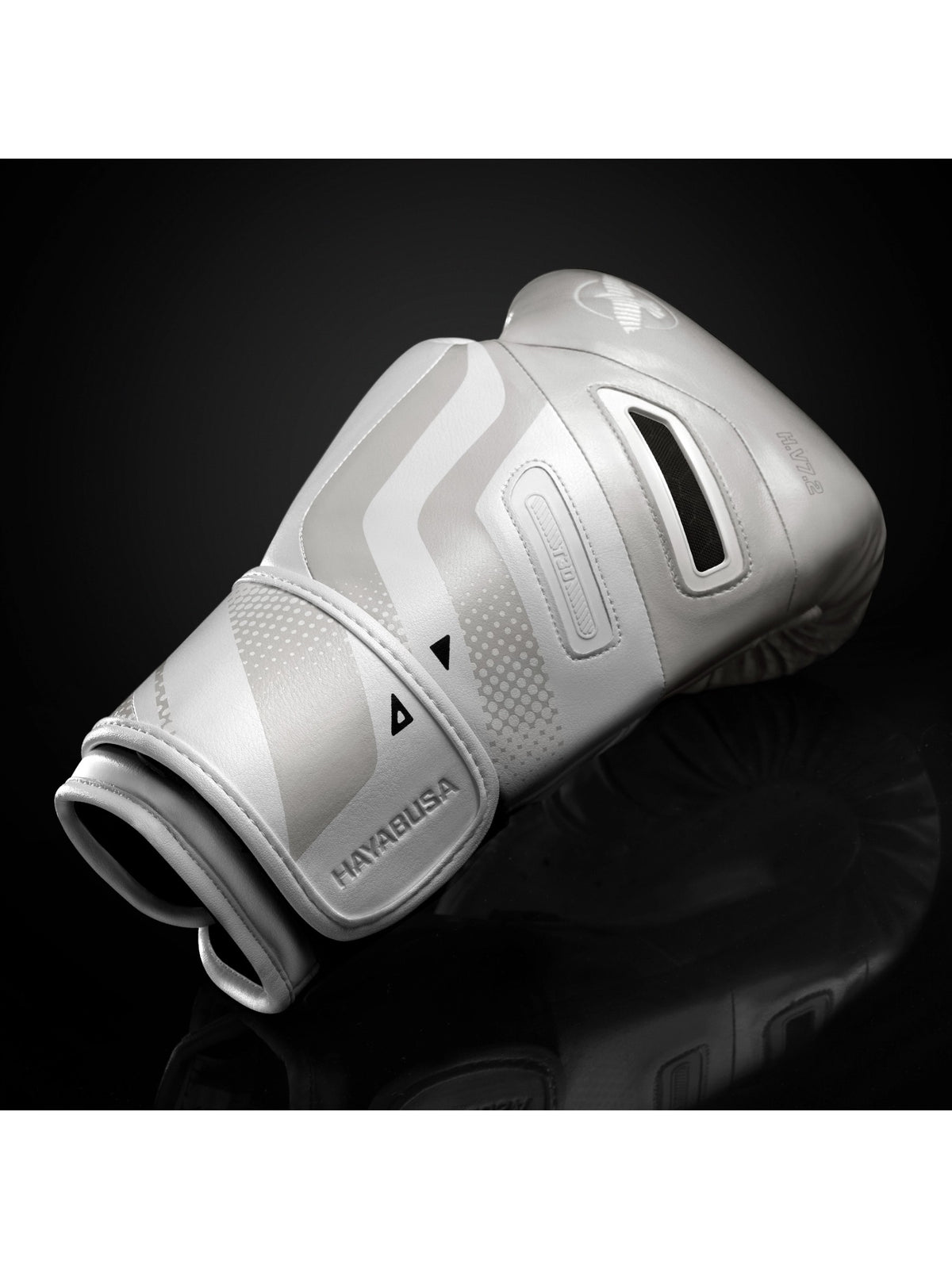 Hayabusa T3D Boxing Gloves, ivory white, image 6