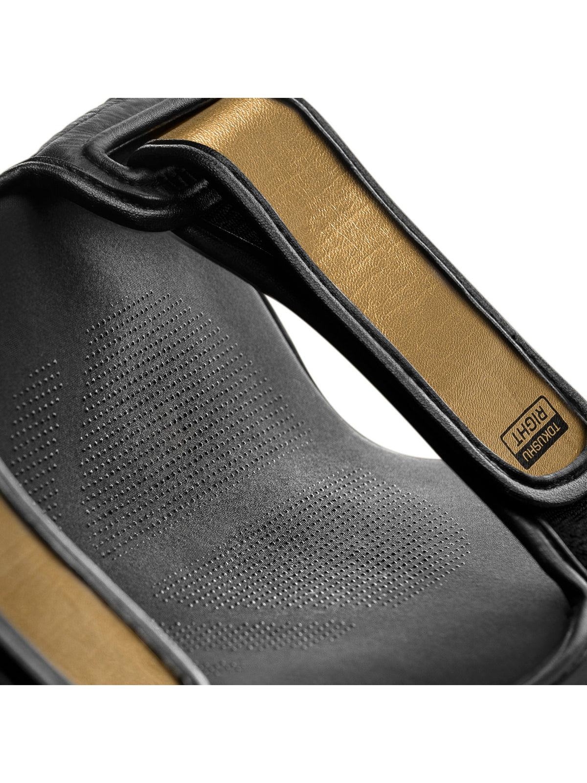 Hayabusa T3 Striking Shin Guards, black/gold, image 5