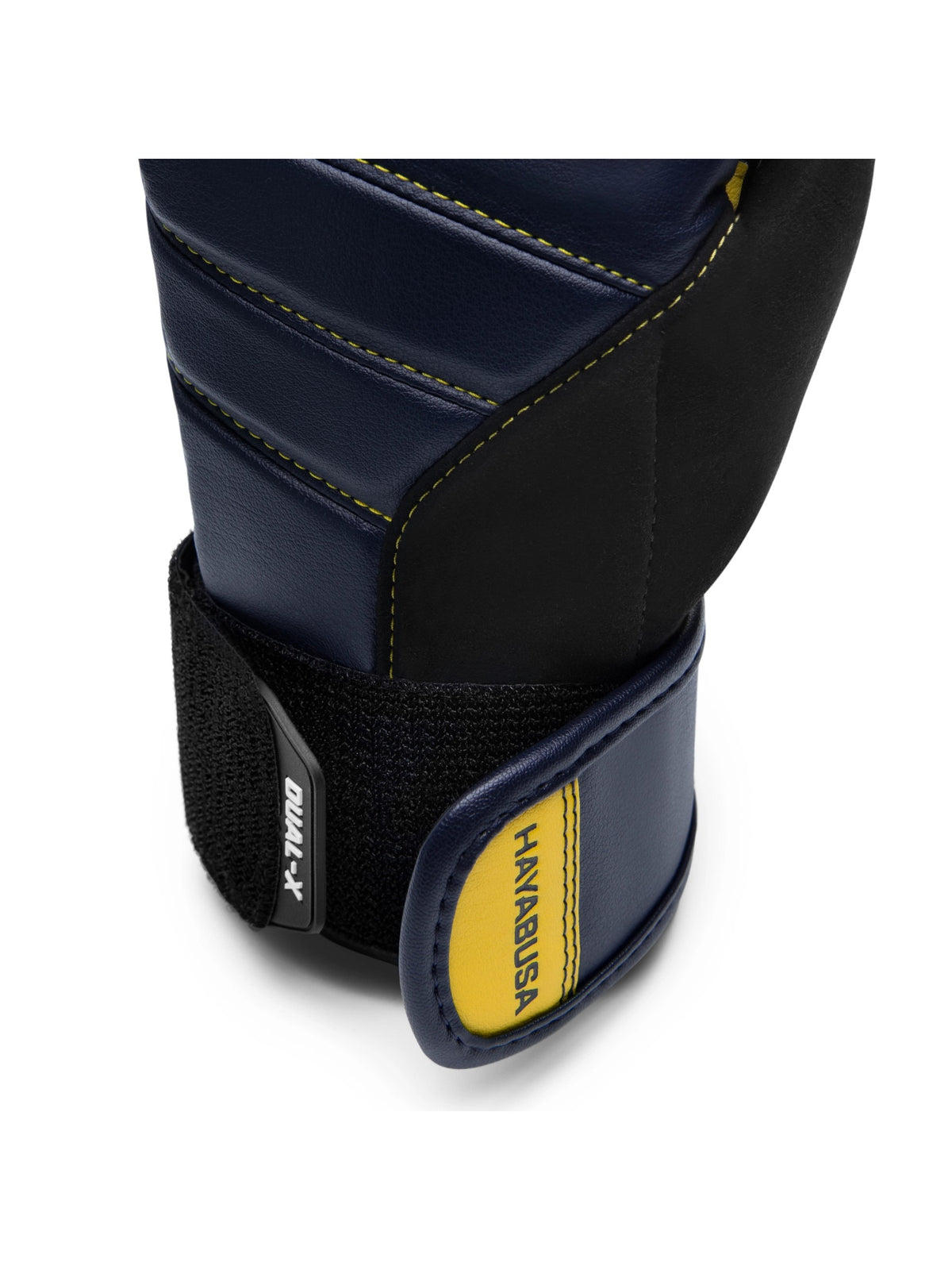 Hayabusa T3 Kids Boxing Gloves, navy/yellow, image 2
