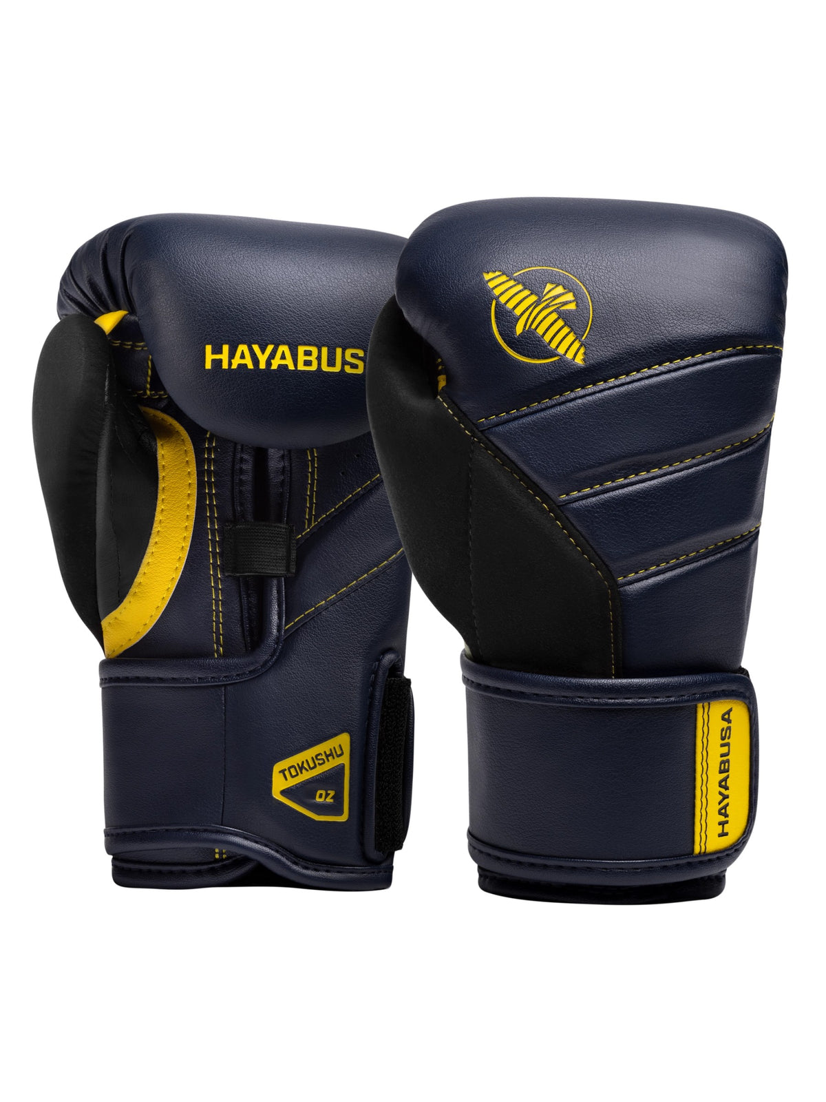 Hayabusa T3 Kids Boxing Gloves - Navy/Yellow