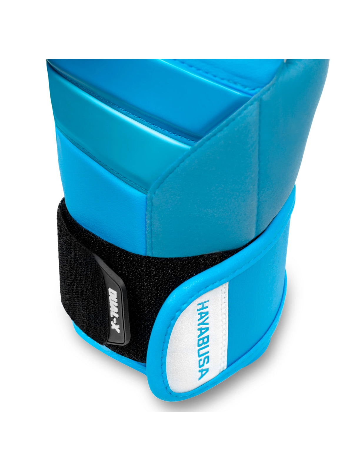 Hayabusa T3 Kids Boxing Gloves, neon blue, image 2