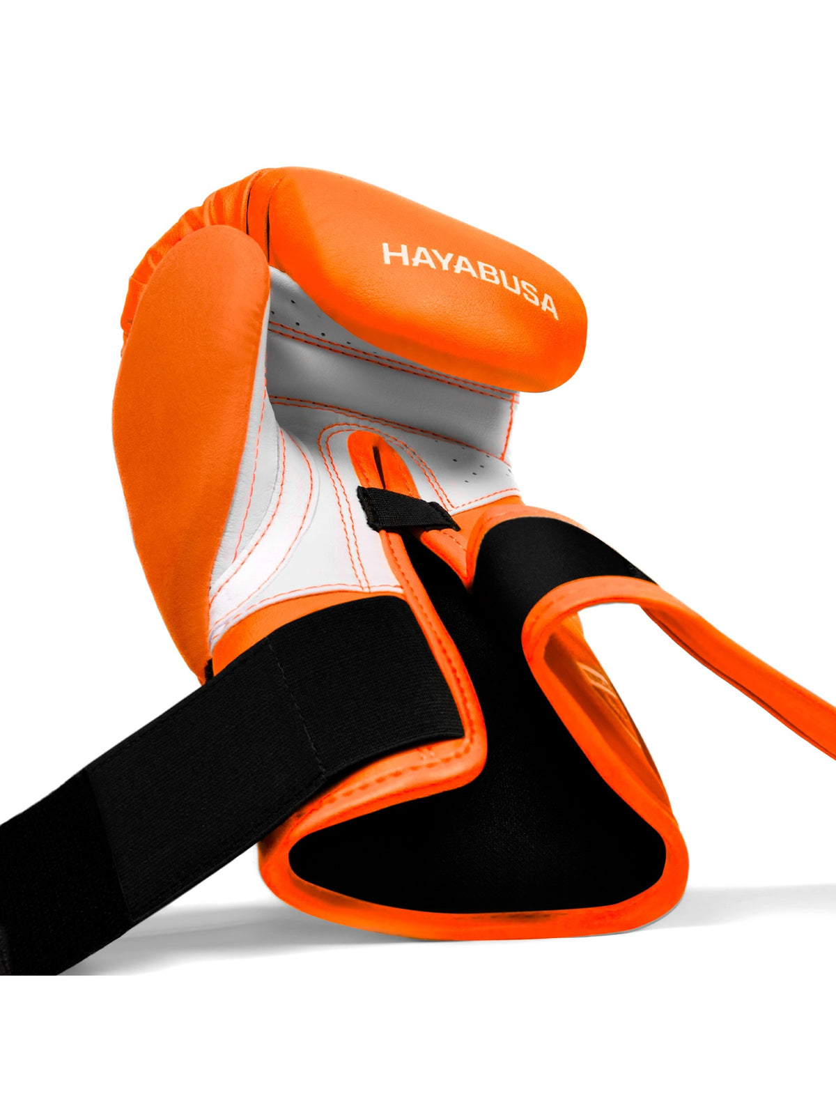 Hayabusa T3 Kids Boxing Gloves, neon orange, image 3