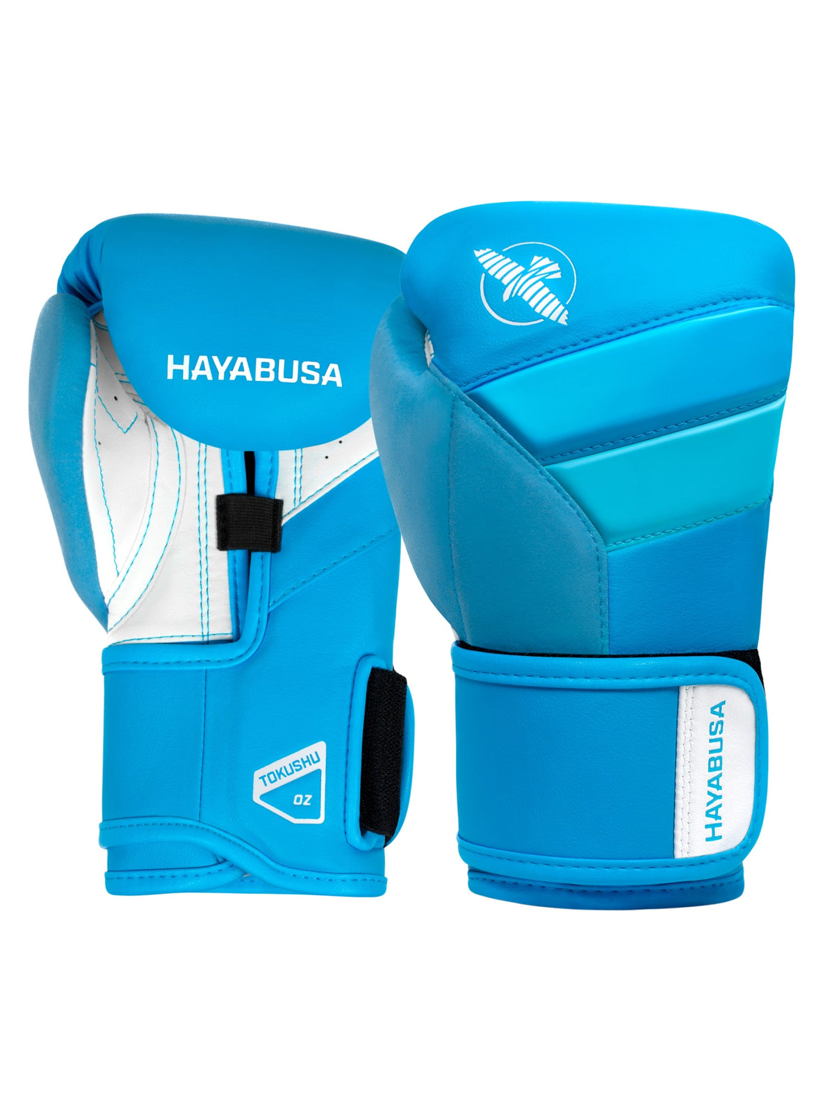 Hayabusa T3 Kids Boxing Gloves - Neon Blue