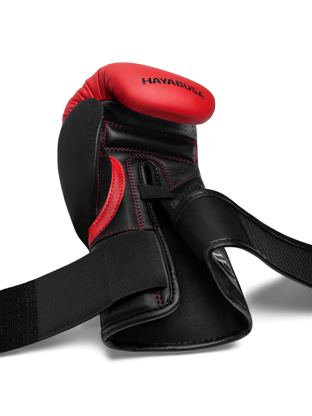 Hayabusa T3 Kids Boxing Gloves, red/black, image 3