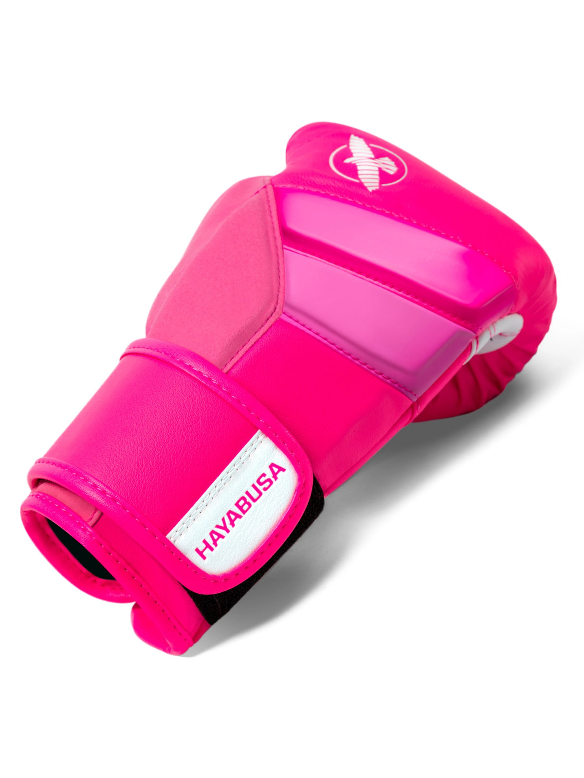 Hayabusa T3 Kids Boxing Gloves, neon pink, image 4
