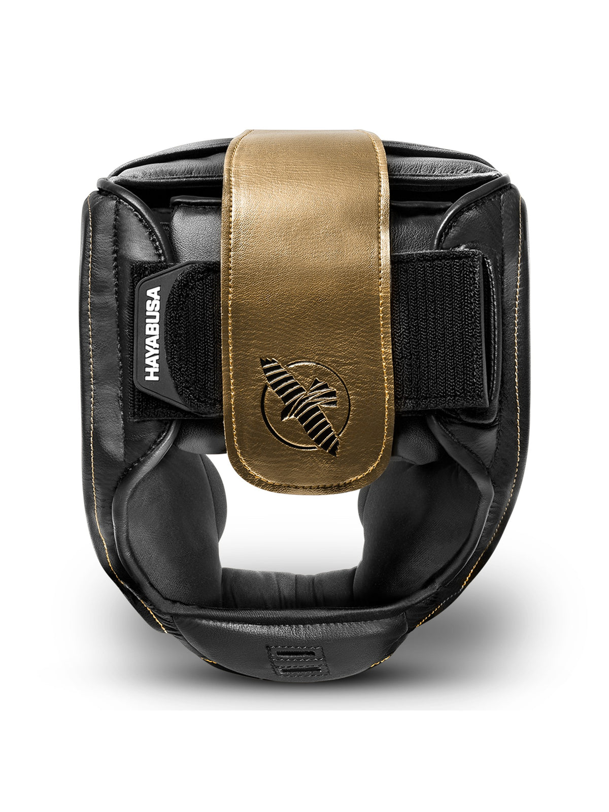 Hayabusa T3 MMA Headgear, black/gold, image 2