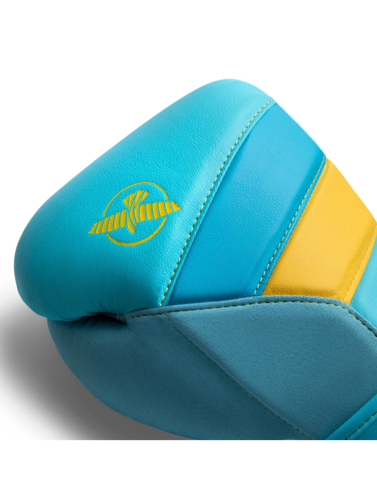 Hayabusa T3 Boxing Gloves, blue/yellow, image 5