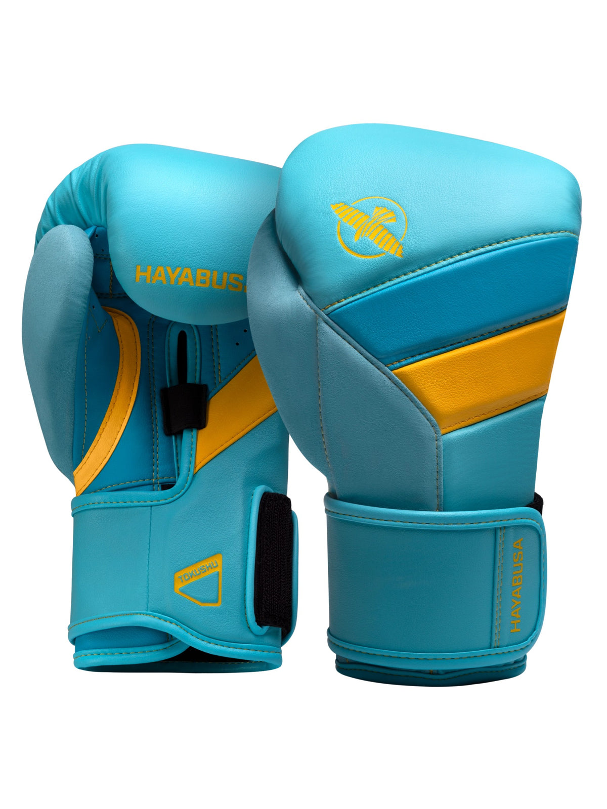 Hayabusa T3 Boxing Gloves - Blue/Yellow