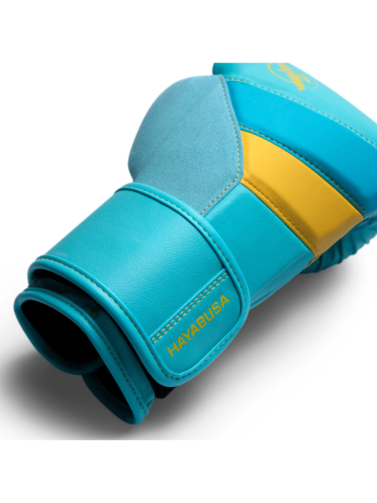 Hayabusa T3 Boxing Gloves, blue/yellow, image 6