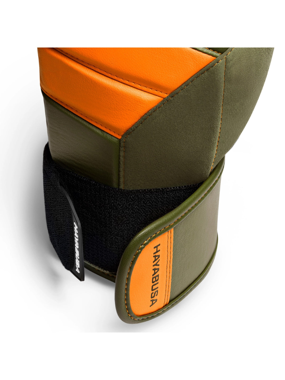 Hayabusa T3 Boxing Gloves, green/orange, image 2
