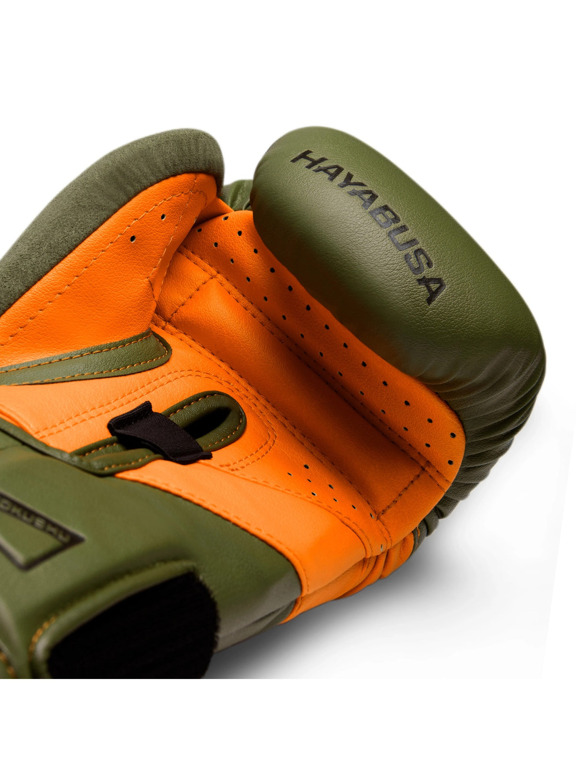 Hayabusa T3 Boxing Gloves, green/orange, image 4