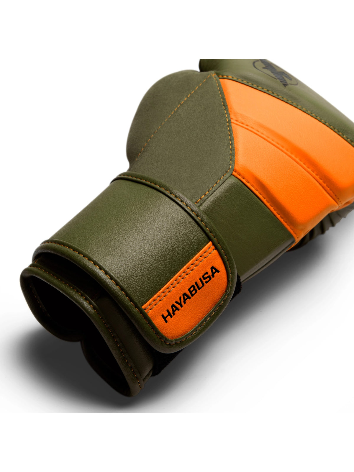 Hayabusa T3 Boxing Gloves, green/orange, image 6