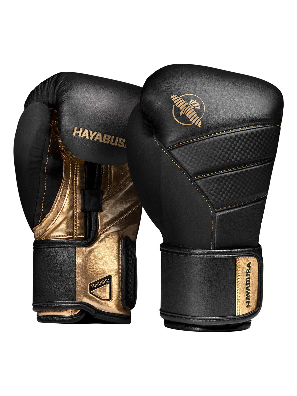 Hayabusa T3 Boxing Gloves - Black/Gold