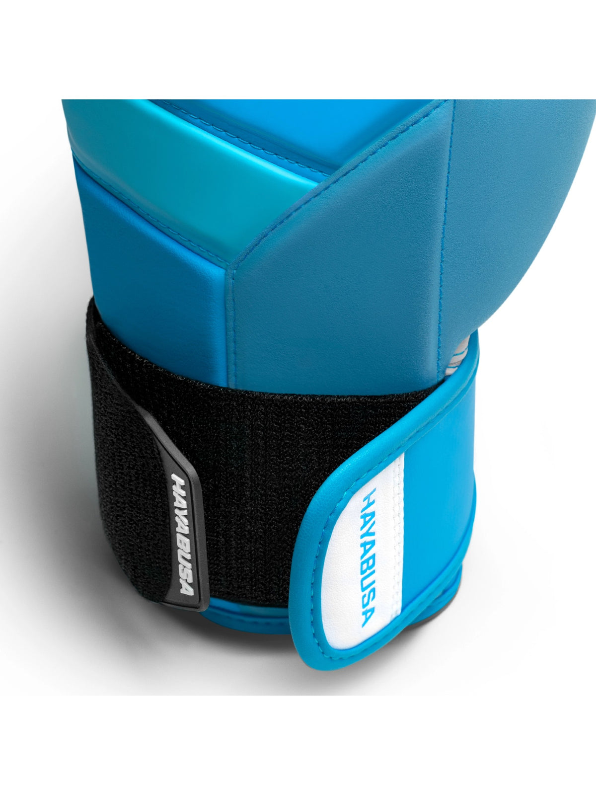 Hayabusa T3 Neon Boxing Gloves, neon blue, image 2