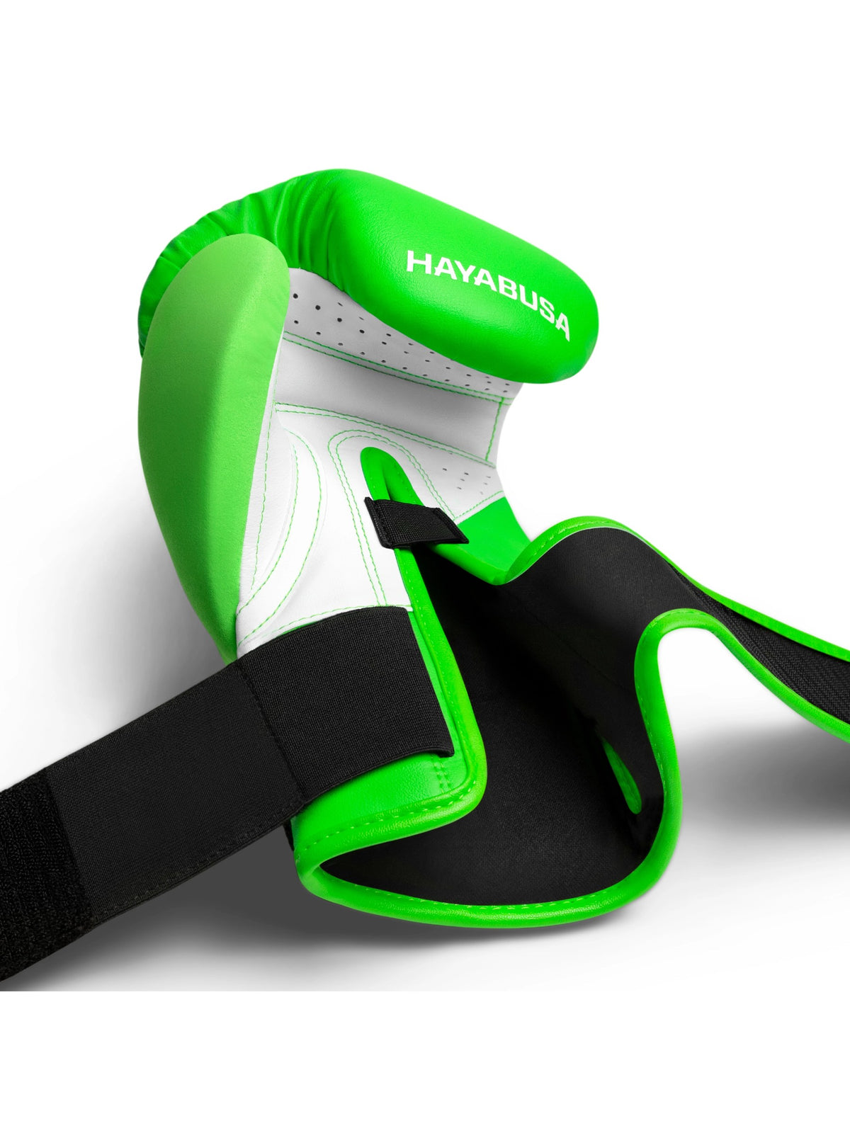 Hayabusa T3 Neon Boxing Gloves, neon green, image 3