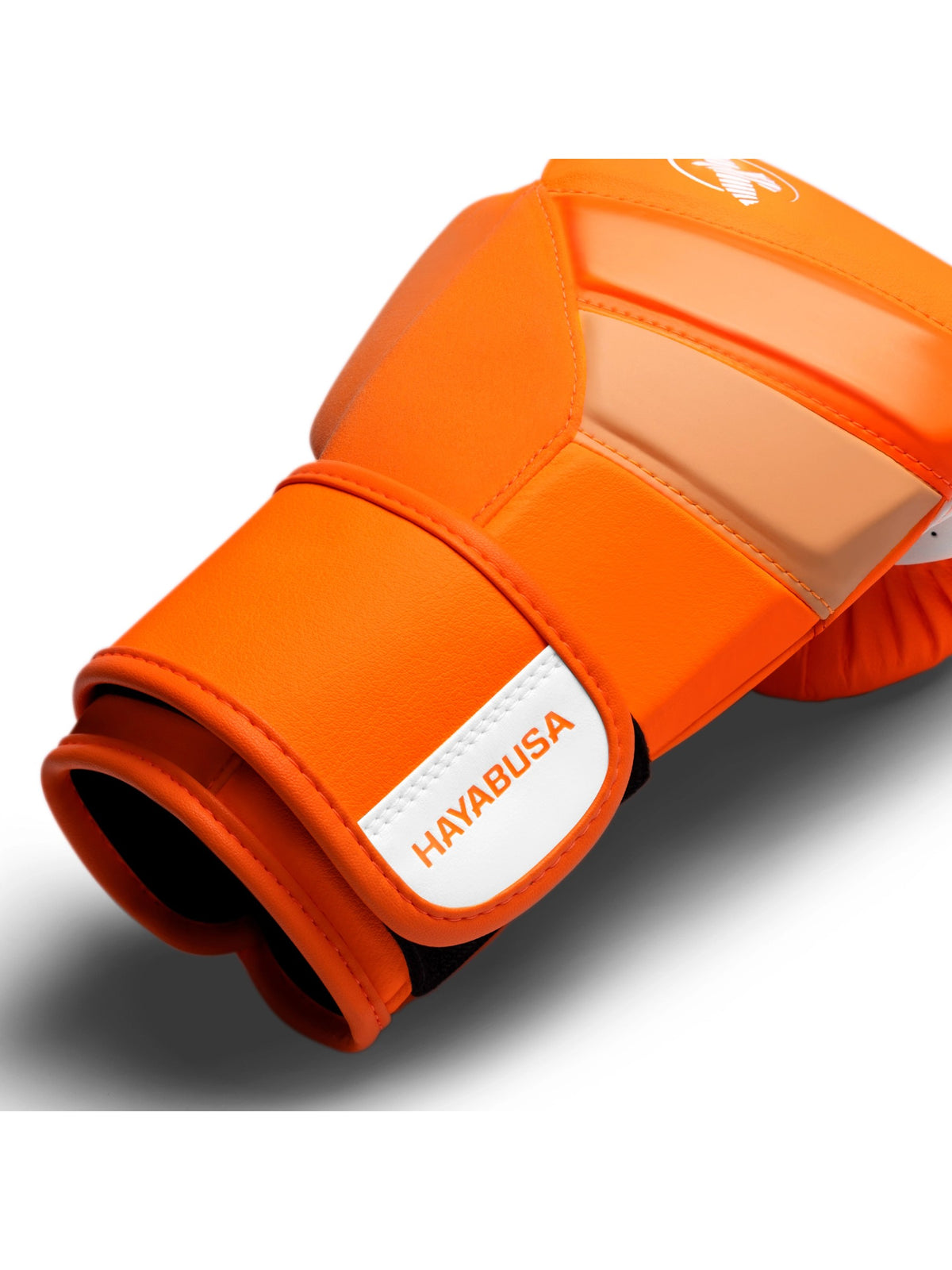 Hayabusa T3 Neon Boxing Gloves, neon orange, image 4