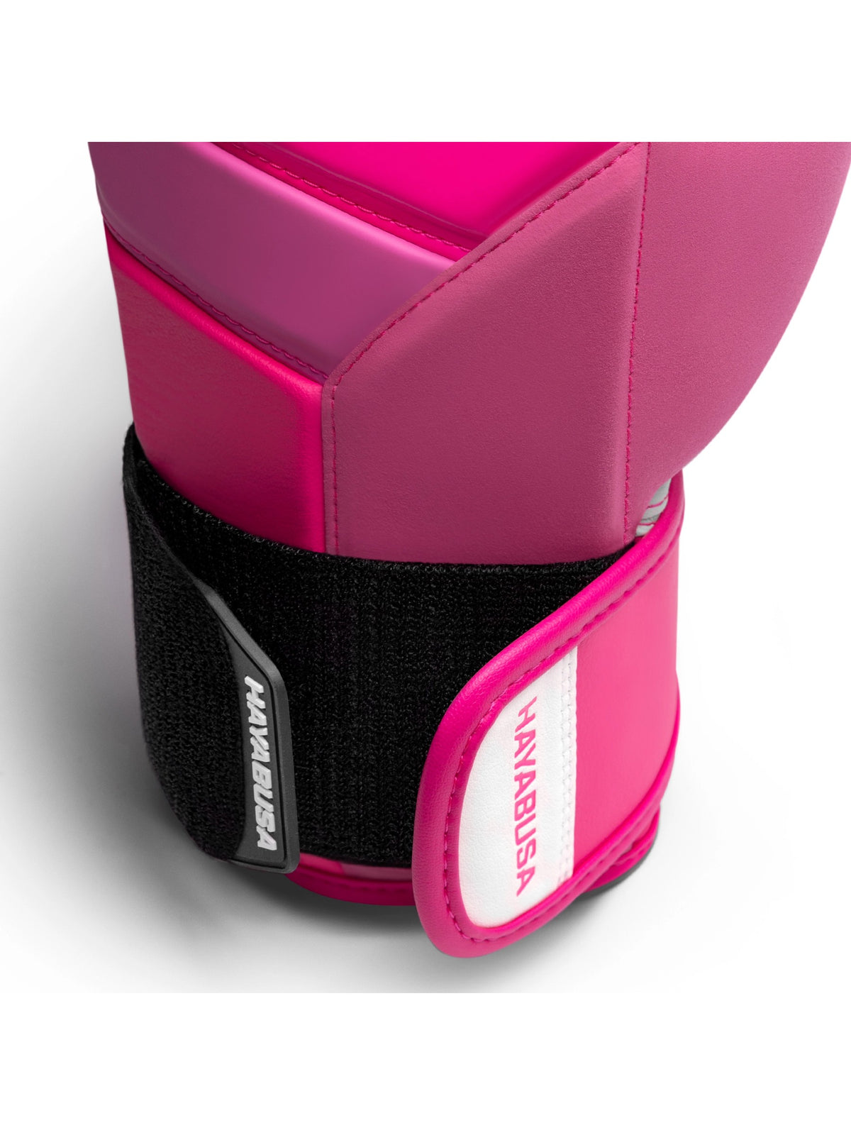 Hayabusa T3 Neon Boxing Gloves, neon pink, image 2