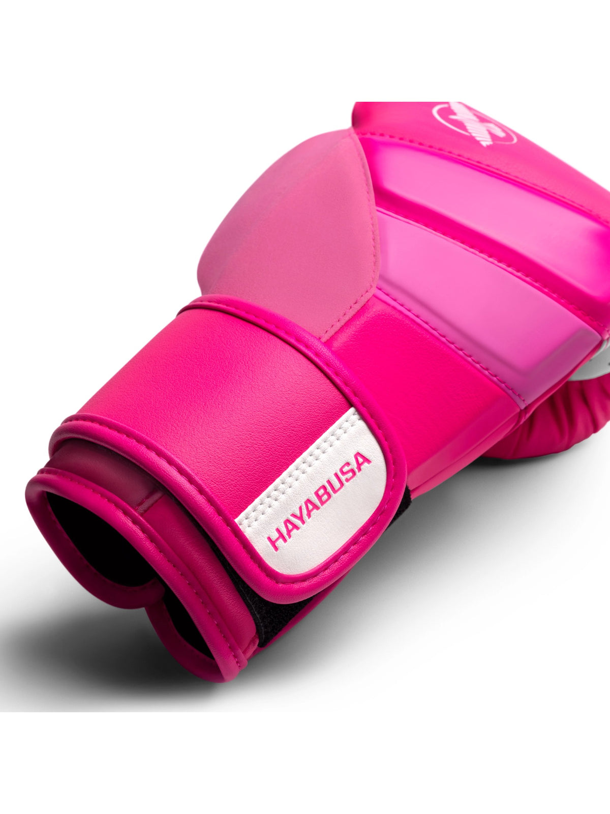 Hayabusa T3 Neon Boxing Gloves, neon pink, image 4