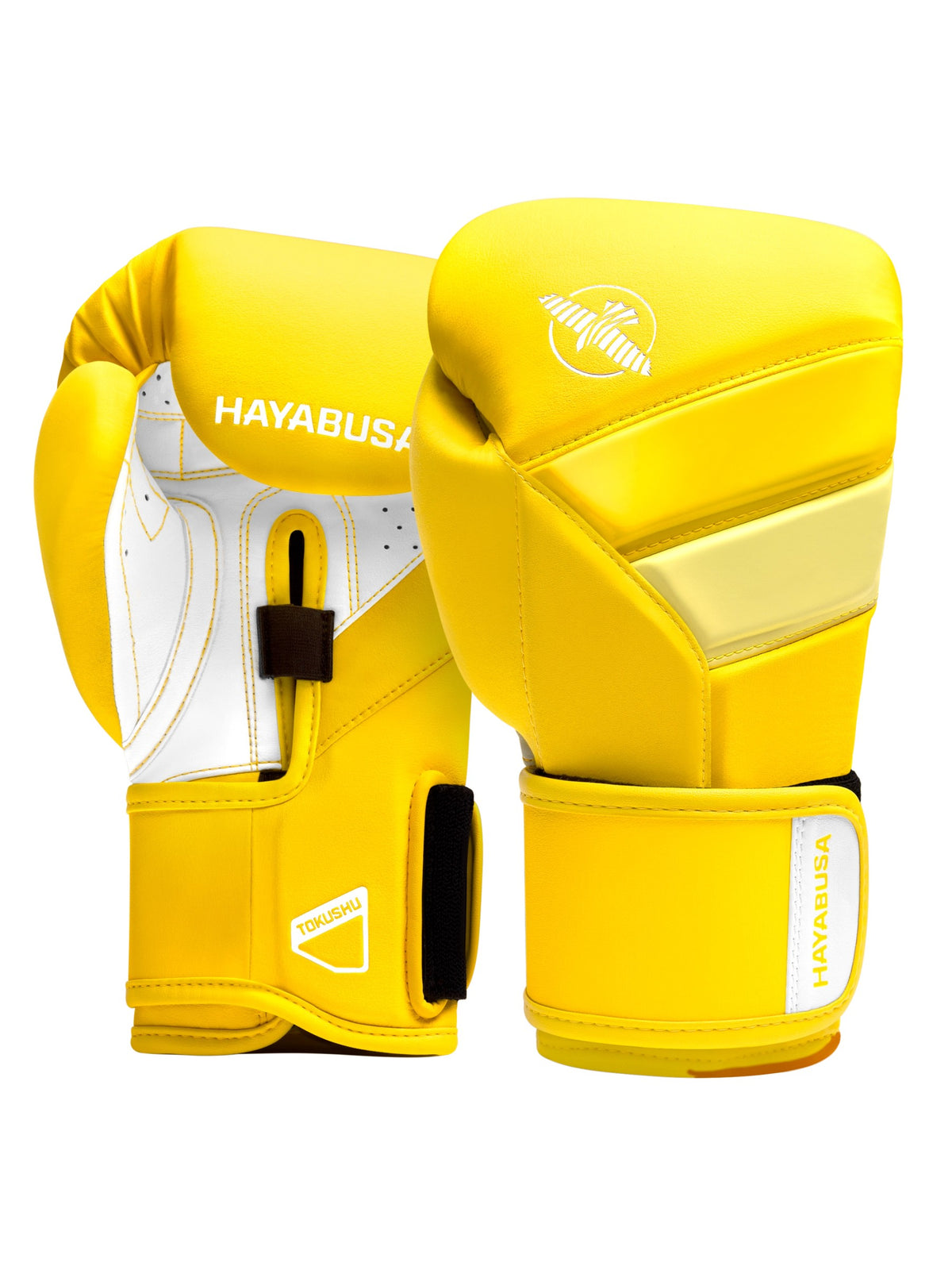 Hayabusa T3 Neon Boxing Gloves - Neon Yellow