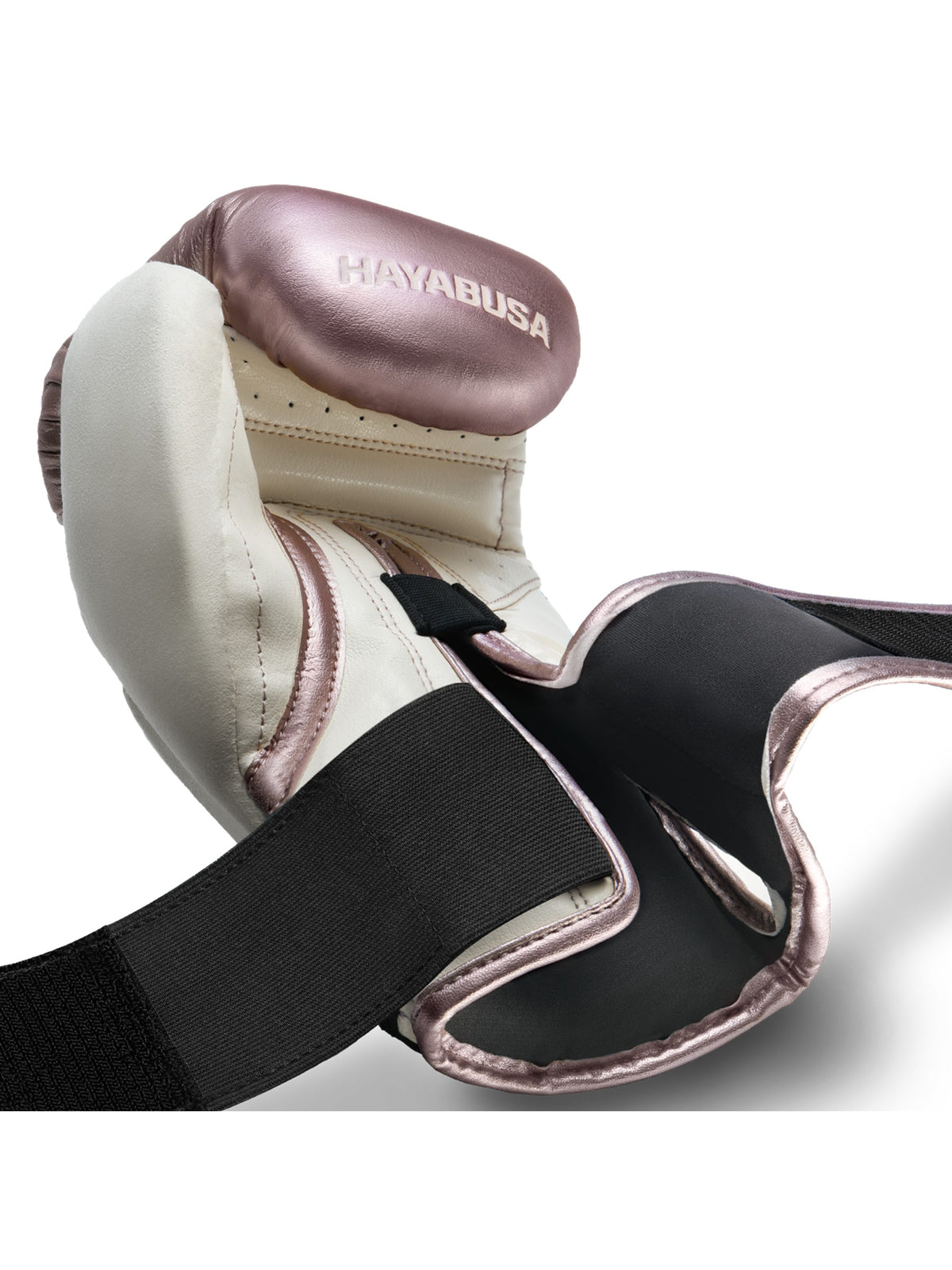 Hayabusa T3 Boxing Gloves, rose gold, image 3