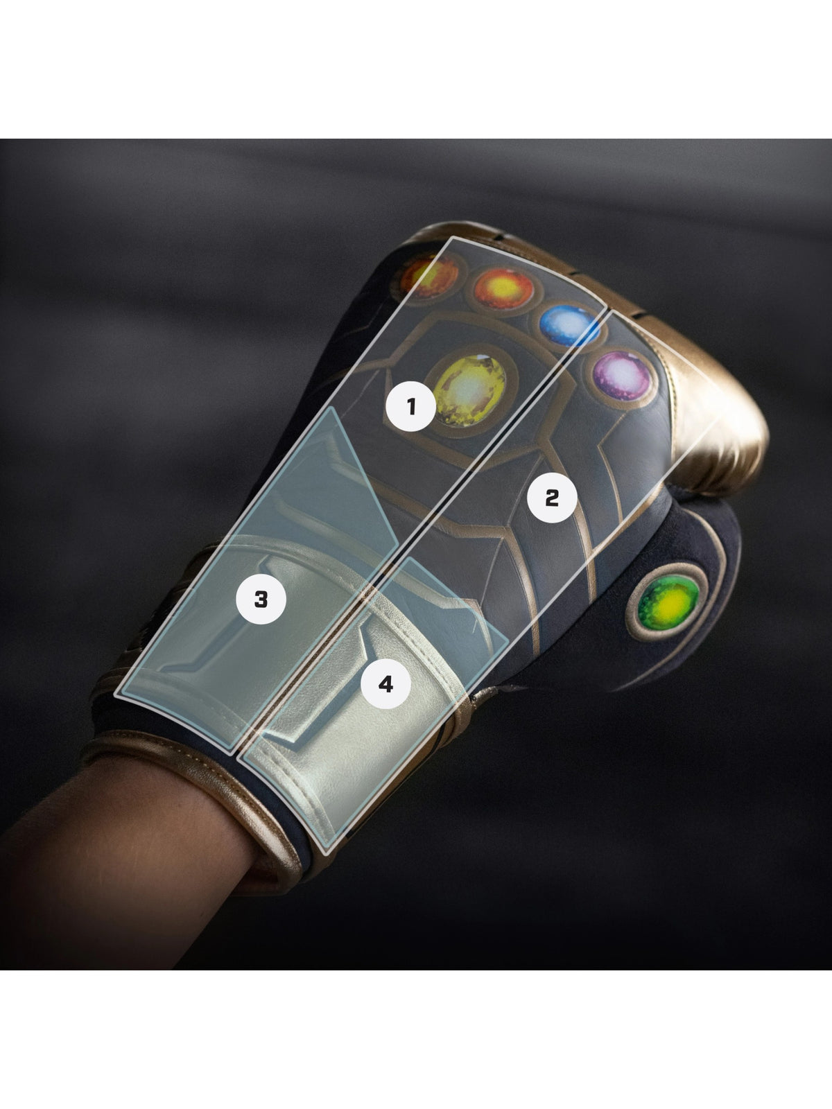 Marvel's Youth Thanos Boxing Gloves - Splint Support