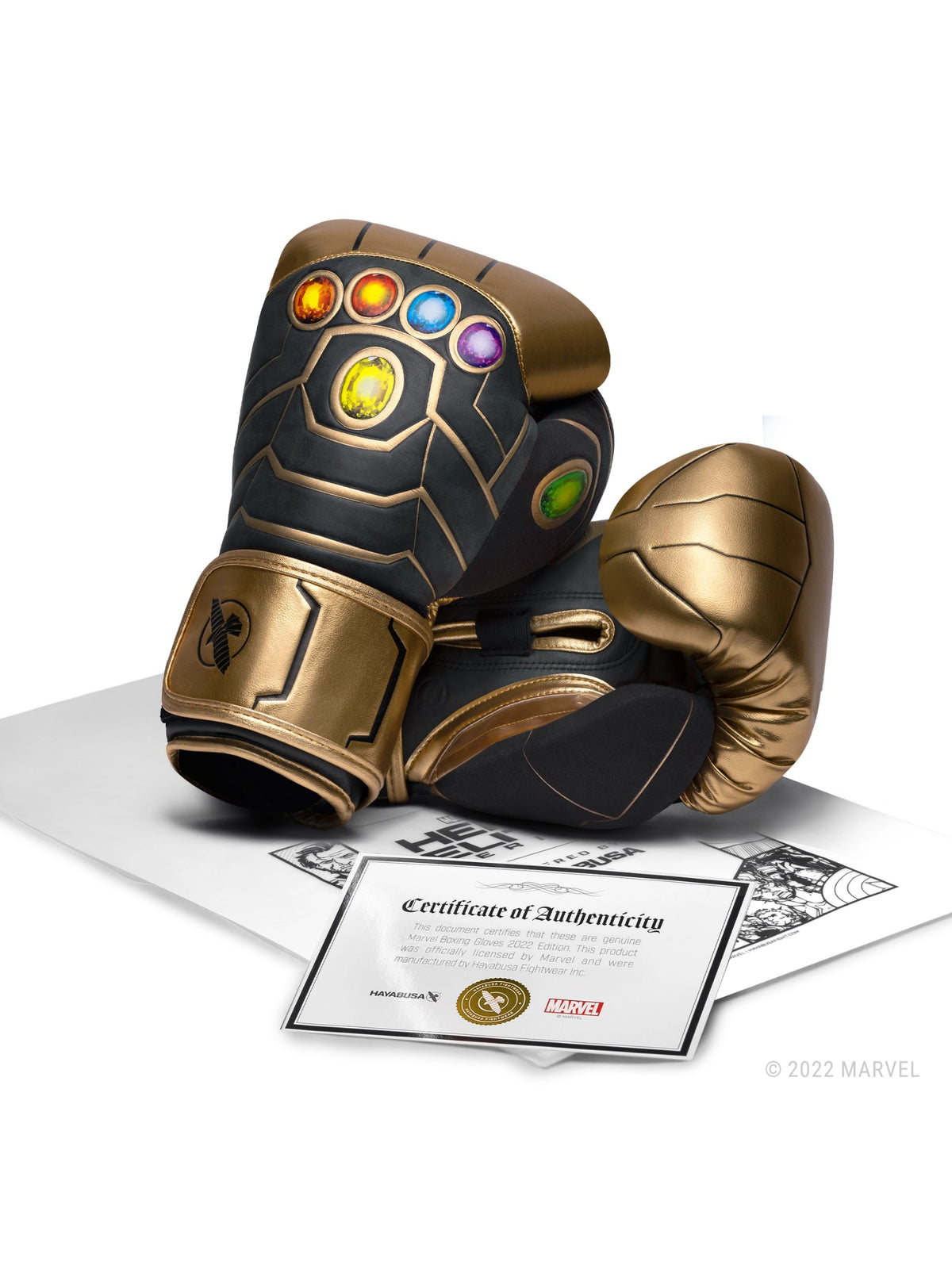 Marvel's Thanos Boxing Gloves - Certificate