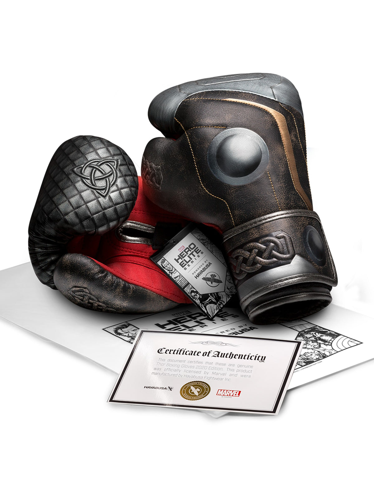 Hayabusa Marvel's Thor Boxing Gloves – Packaging