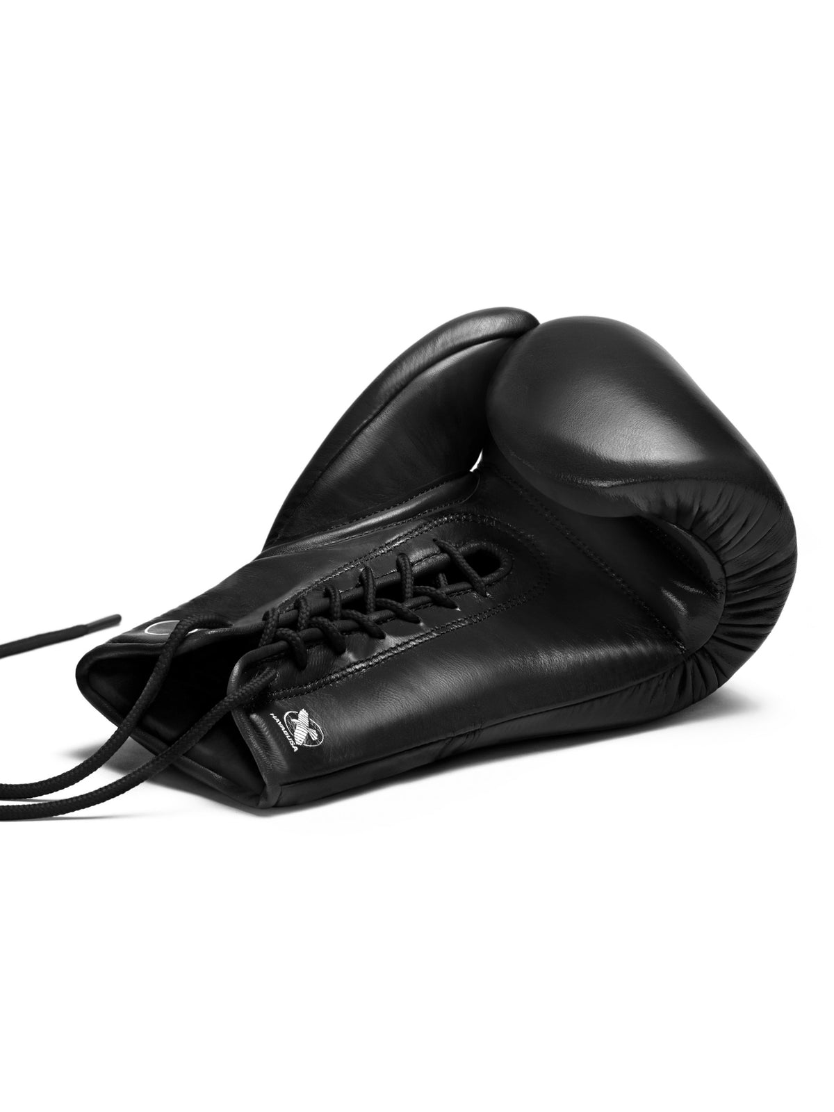 Hayabusa Pro Lace Boxing Gloves, black, image 4