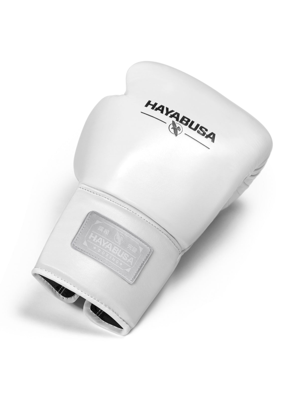 Hayabusa Pro Lace Boxing Gloves, white, image 2