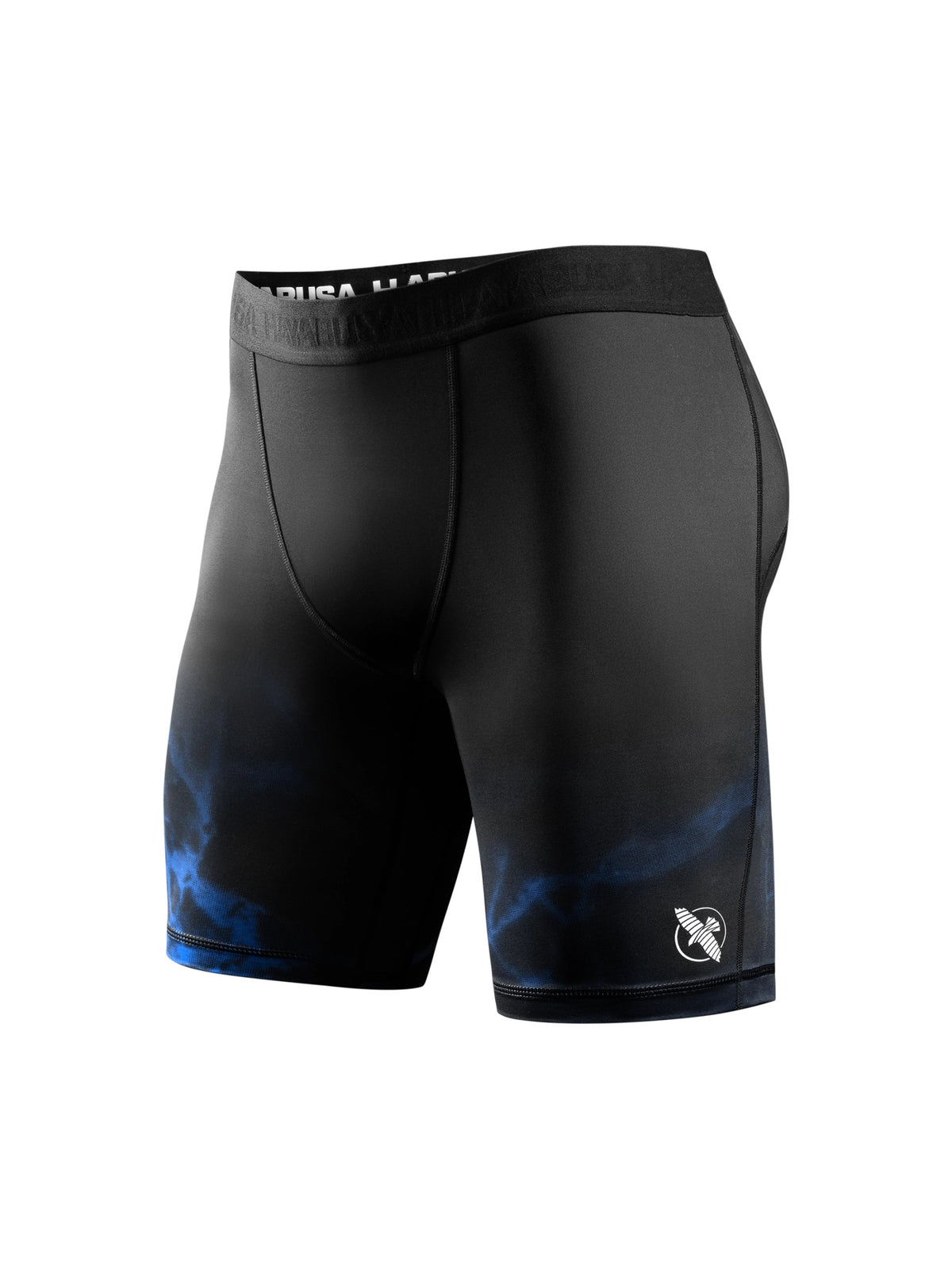 UFC BJJ Men's Vale Tudo Shorts, black/blue, main image
