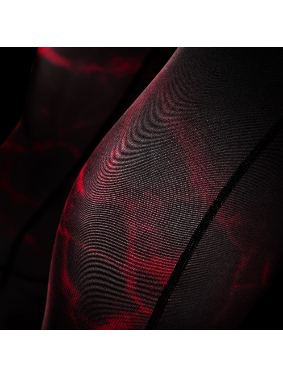 UFC BJJ Men's Spats, black/red, image 3
