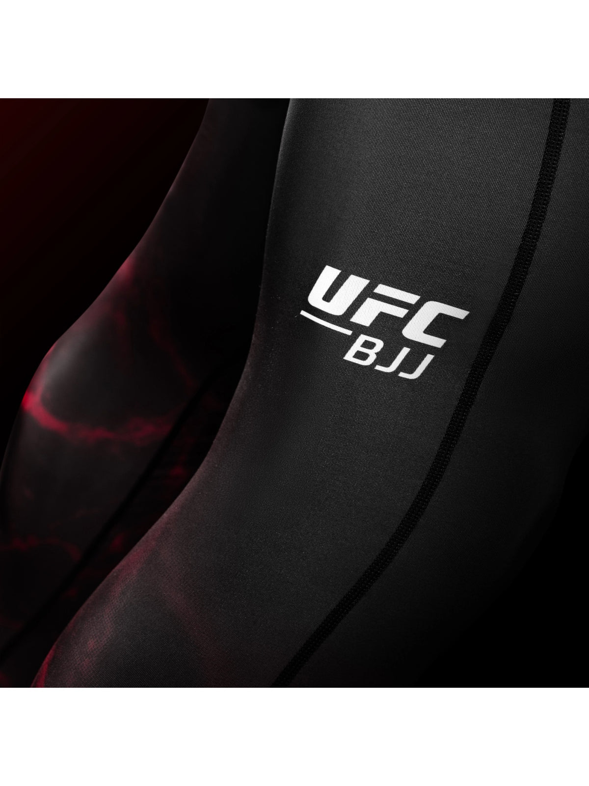 UFC BJJ Men's Spats, black/red, image 5