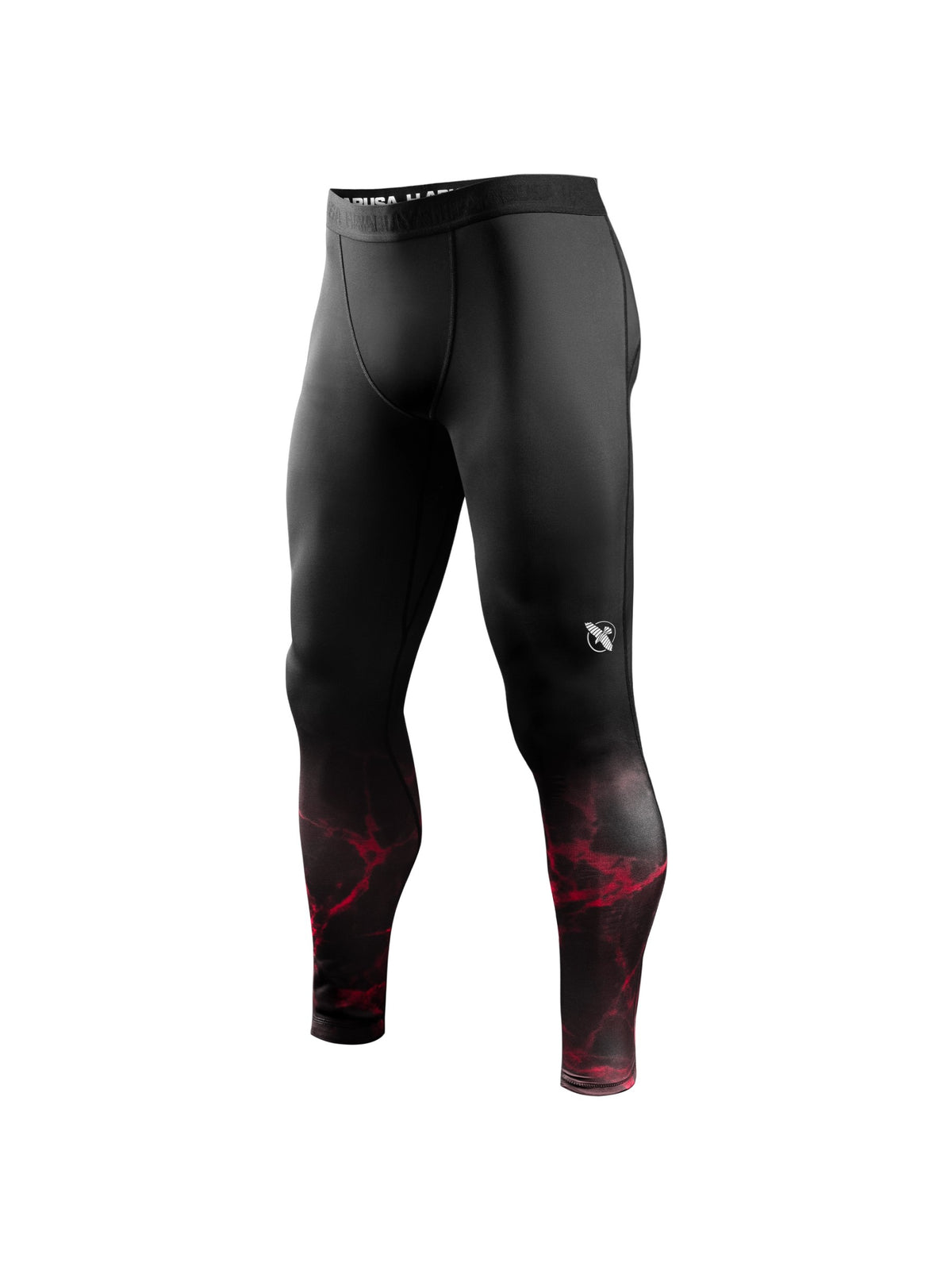 UFC BJJ Men's Spats, black/red, main image