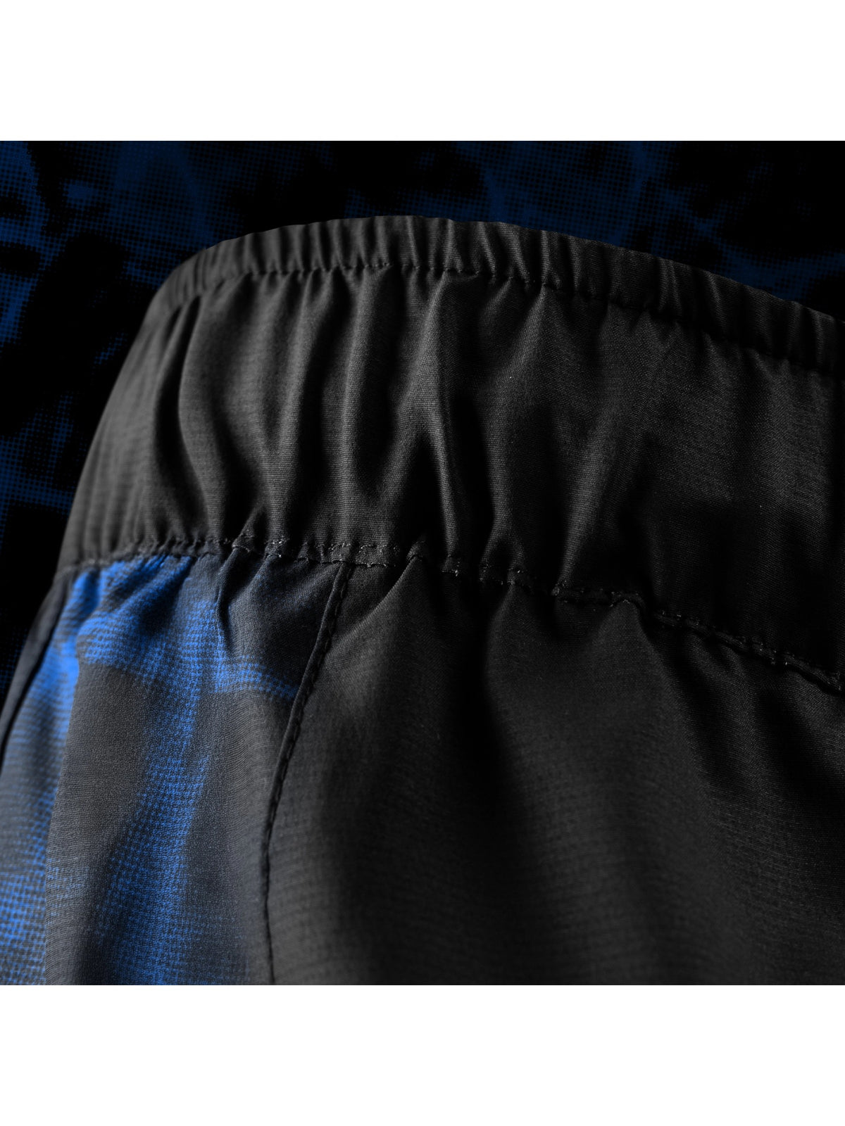 UFC BJJ Women's Grappling Shorts, black/blue, image 4