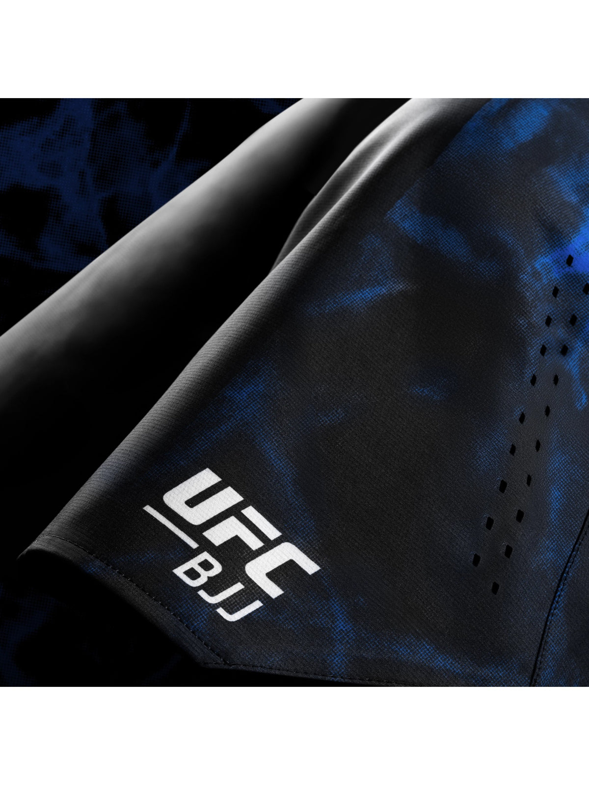 UFC BJJ Men's Grappling Shorts, black/blue, image 4
