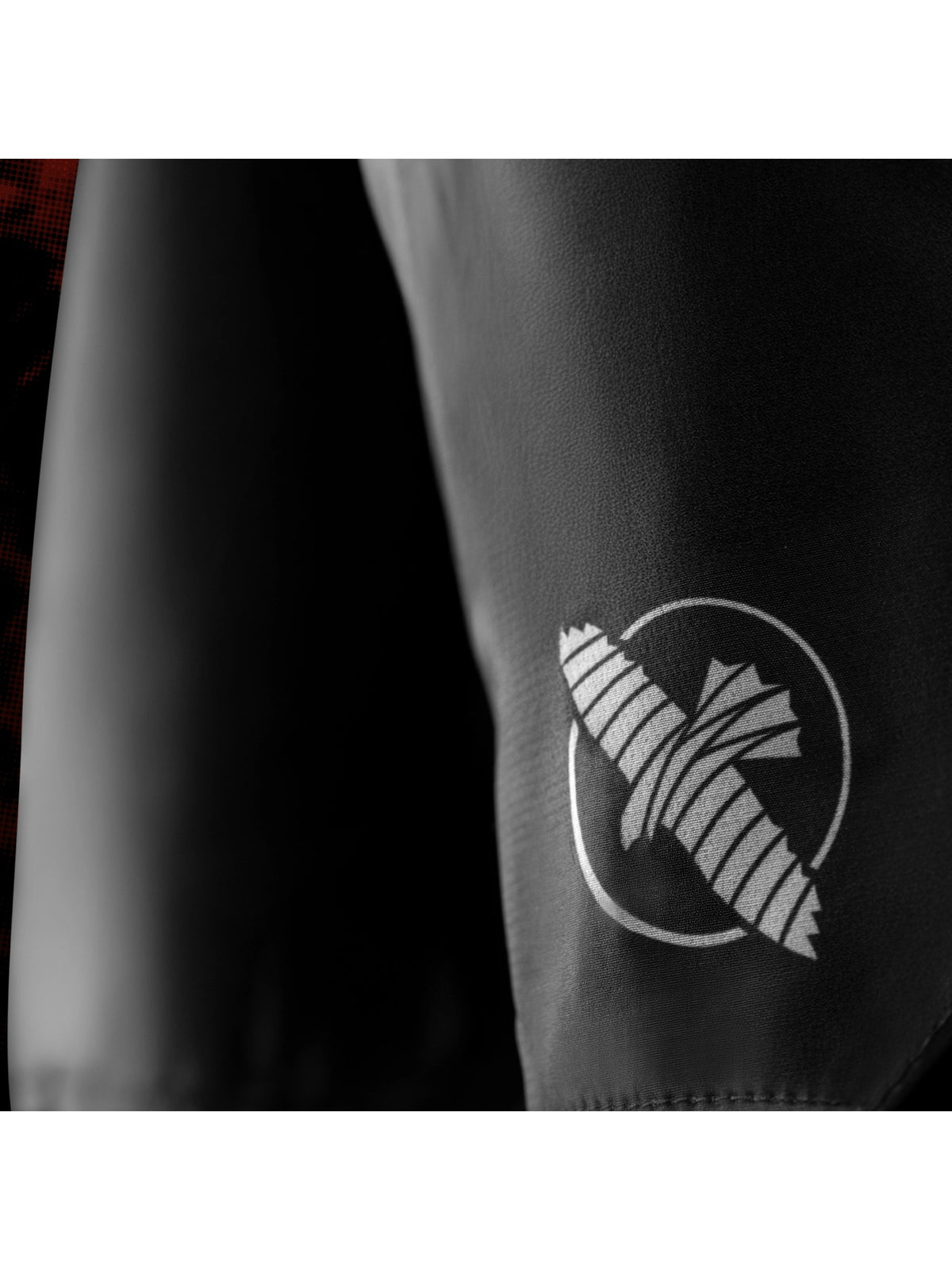 UFC BJJ Women's Grappling Shorts, black/red, image 6