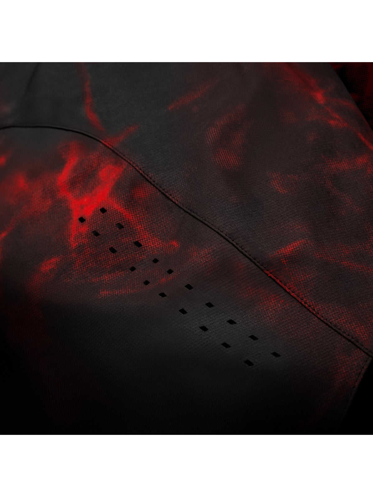 UFC BJJ Men's Grappling Shorts, black/red, image 3