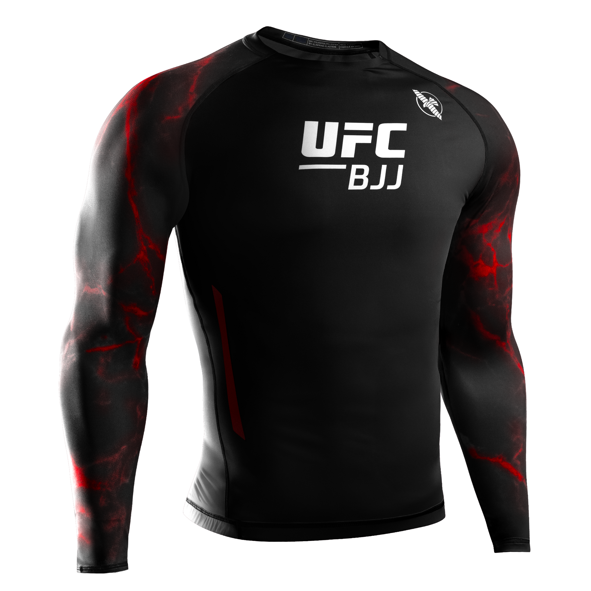 UFC BJJ Men's Long Sleeve Rash Guard