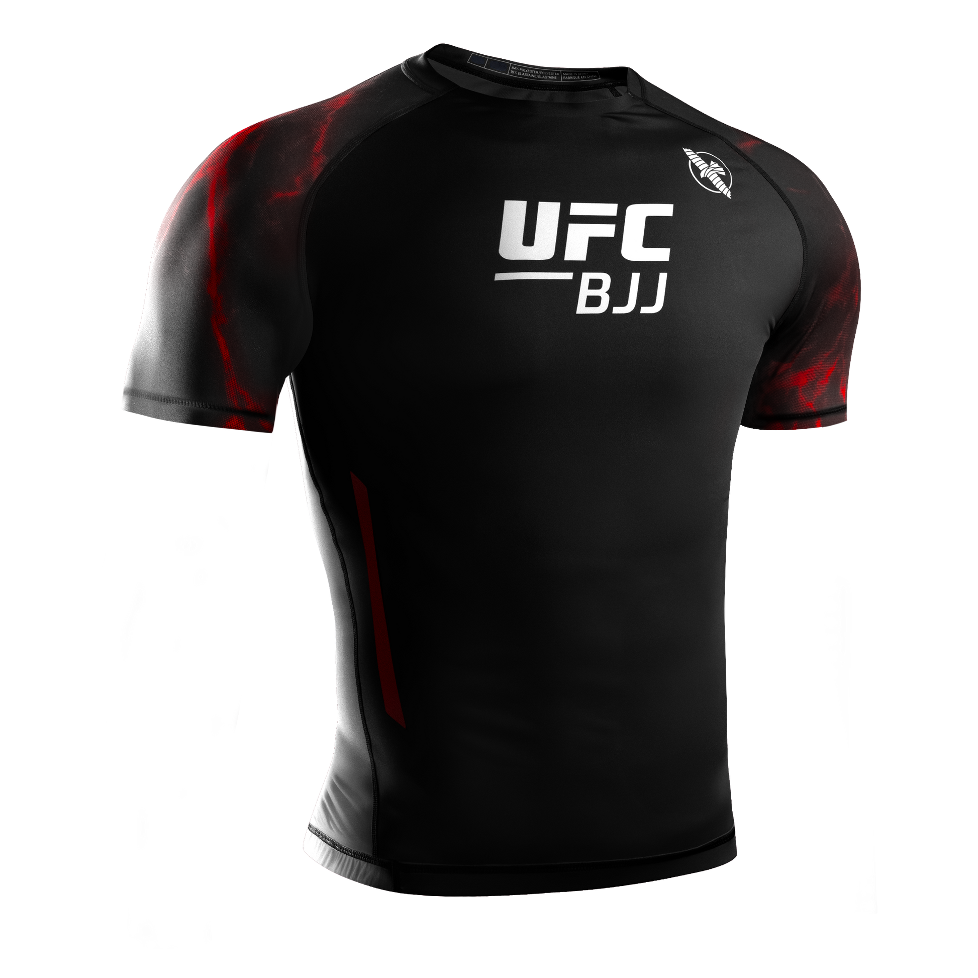 UFC BJJ Men's Short Sleeve Rash Guard