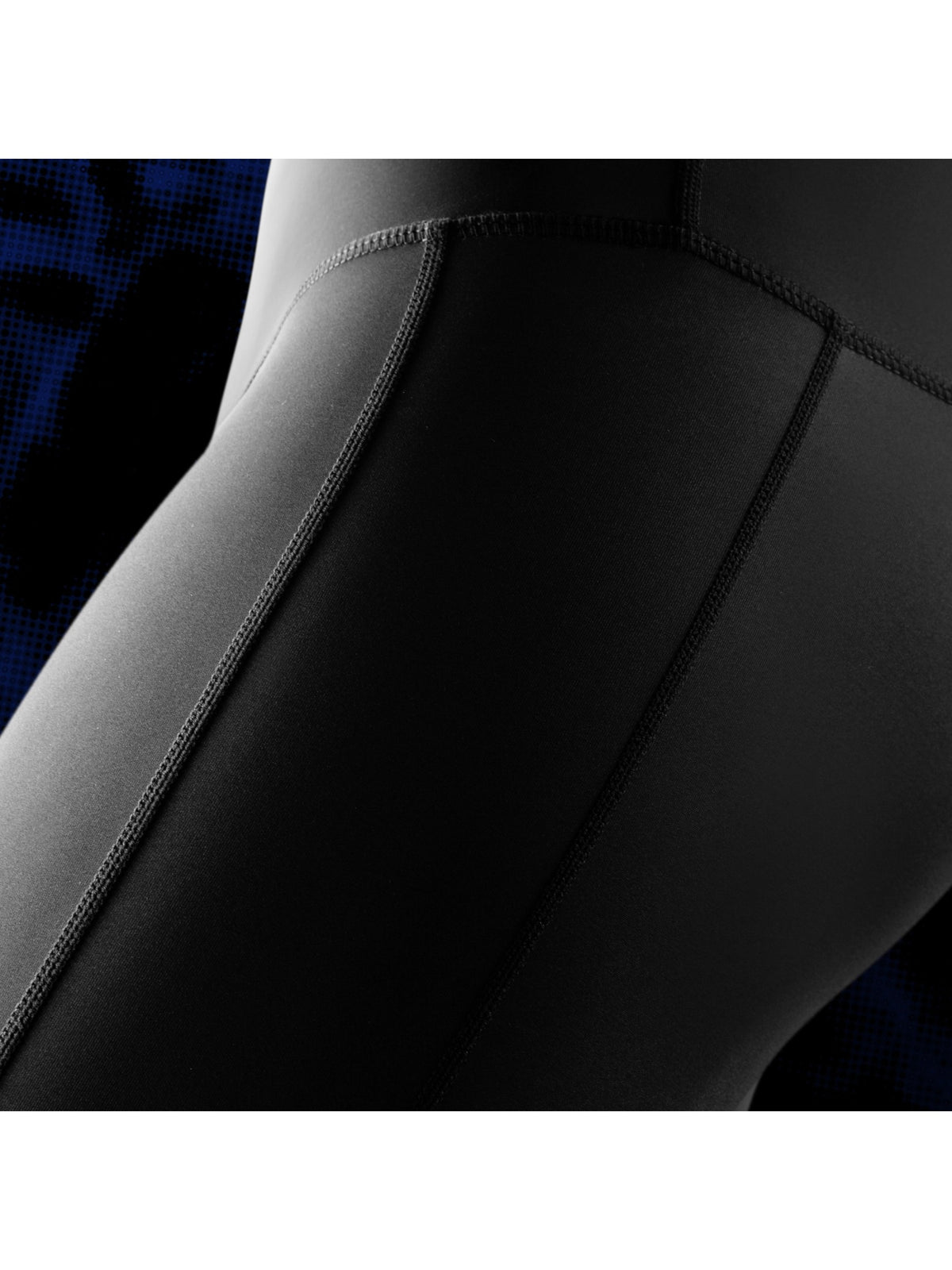 UFC BJJ Women's Leggings, black/blue, image 4