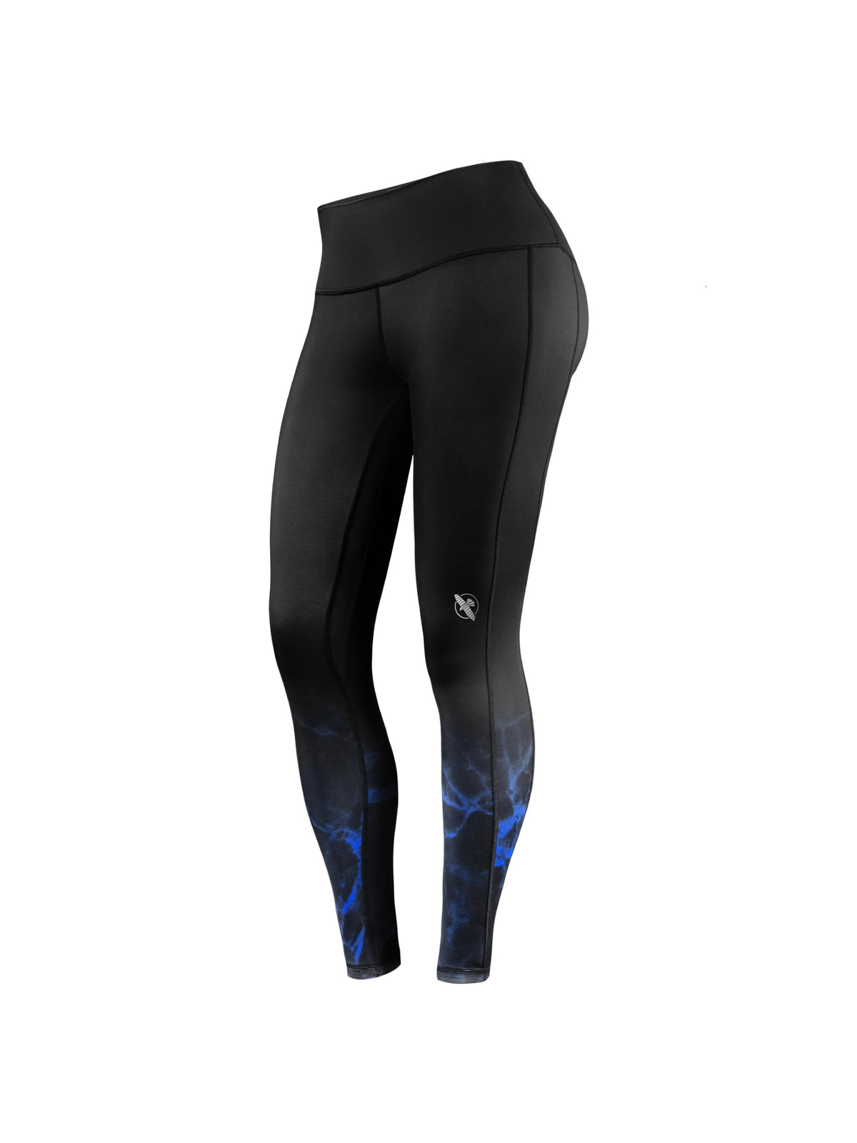 UFC BJJ Women's Leggings, black/blue, main image