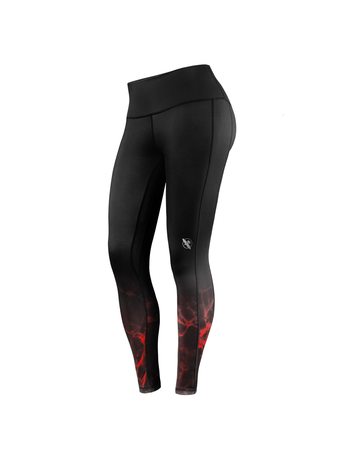 UFC BJJ Women's Leggings, black/red, main image