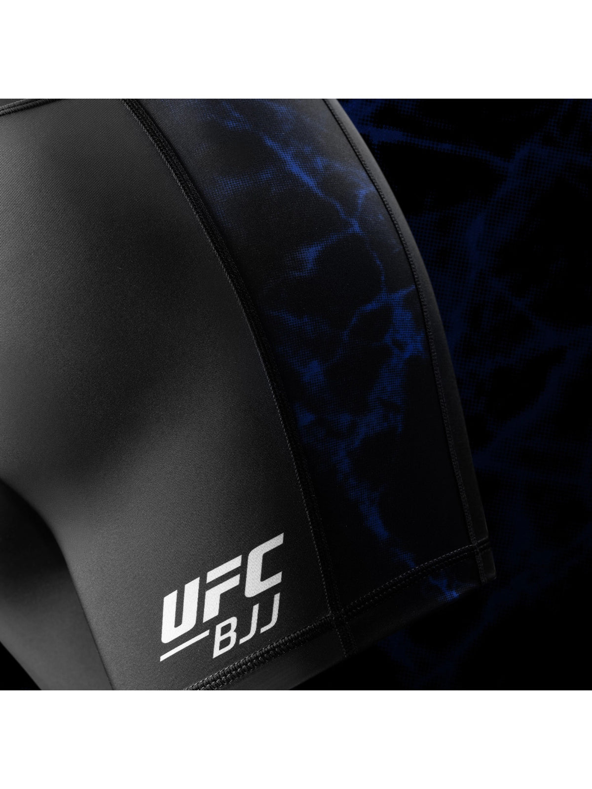 UFC BJJ Women's Vale Tudo Shorts, black/blue, image 5