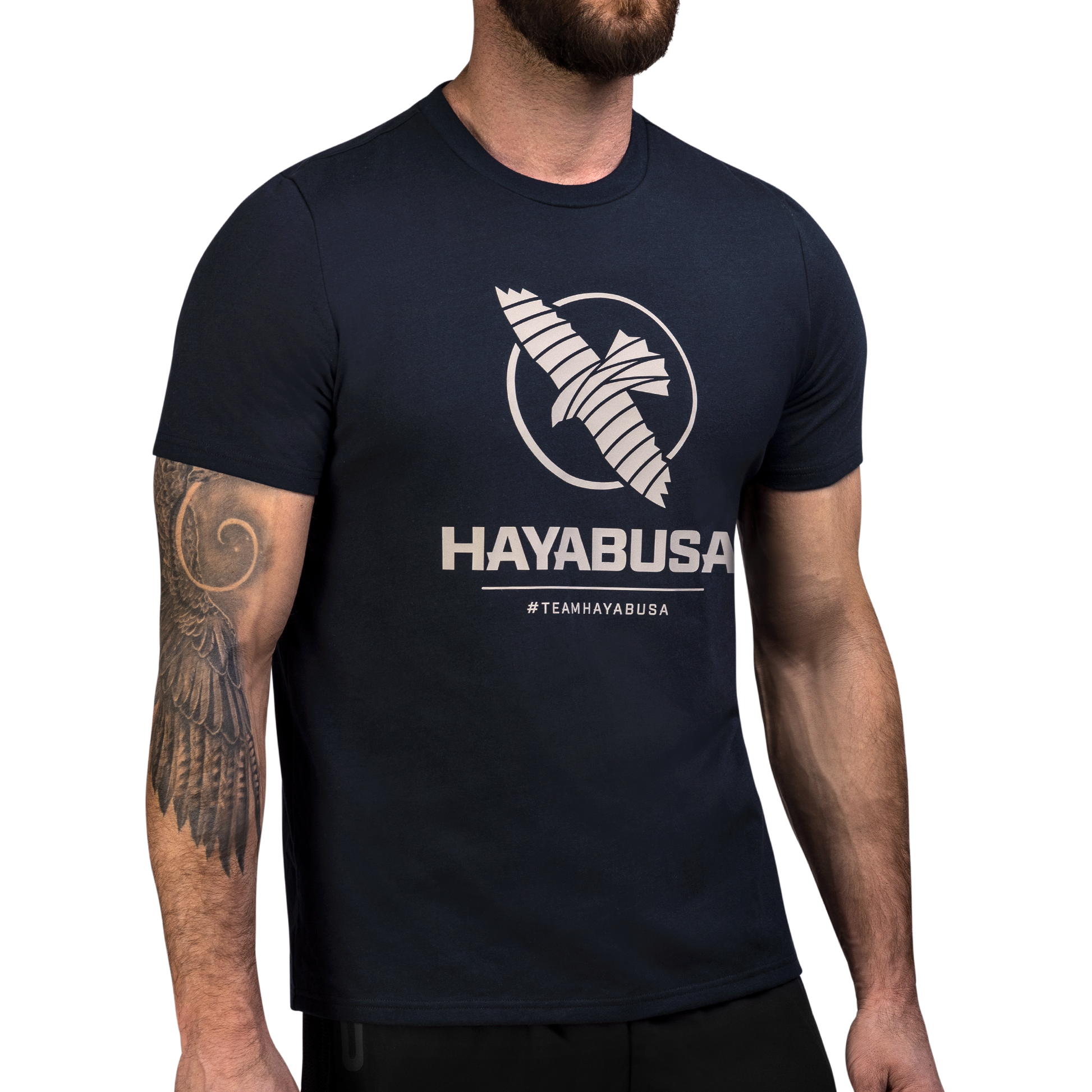 Hayabusa Women's VIP T-Shirt – Blue 3/4 Left View