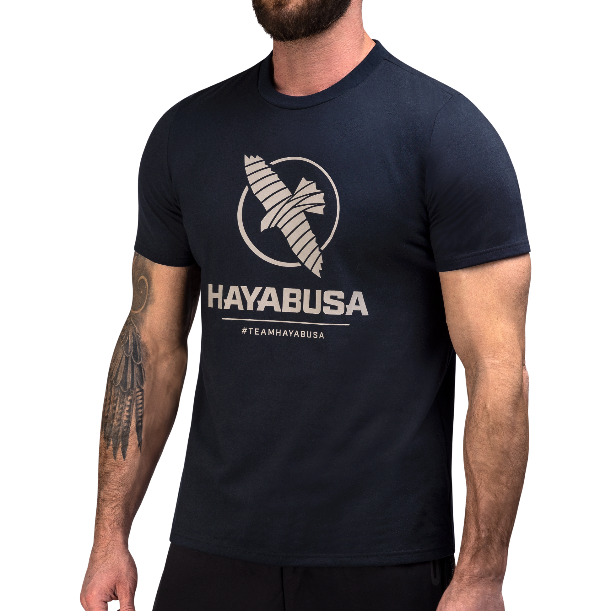 Hayabusa Men's Essential T-Shirt – Blue Front Main