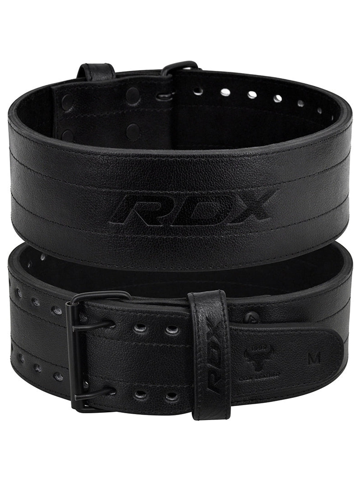RDX RD 10mm/13mm Weightlifting and Powerlifting Belt, black, image 2