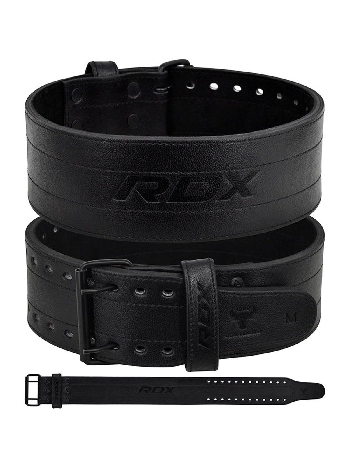 RDX RD 10mm/13mm Weightlifting and Powerlifting Belt, black, image 6